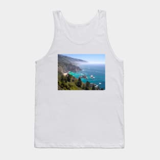 Scenic Pacific Coastline Tank Top